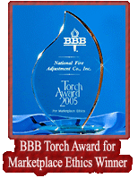 NFA is the winner of the 2005 Better Business Bureau of Upstate NY, Torch Award
